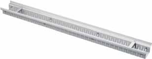 Drenážní žlaby 83 ADZ102V Drenážní žlab 100 mm nastavitelný, pozinkovaná ocel ADZ302V Drenážní žlab 100 mm nastavitelný, nerez ADZ-R121 Rošt pro drenážní žlab 100 mm, pozinkovaná ocel ADZ-R321 Rošt