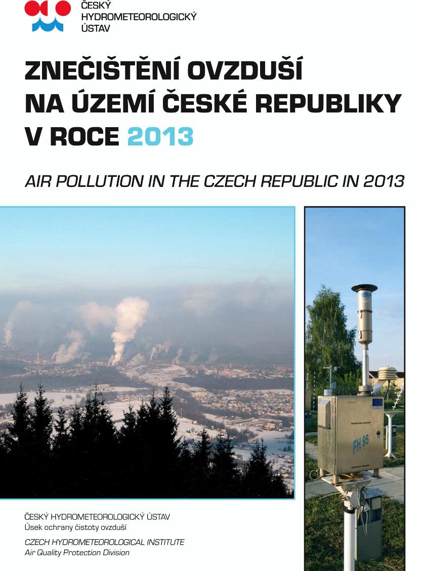 Aktuální mapy znečištění ovzduší ČR Každoroční publikace: Ročenka Znečištění ovzduší na území České