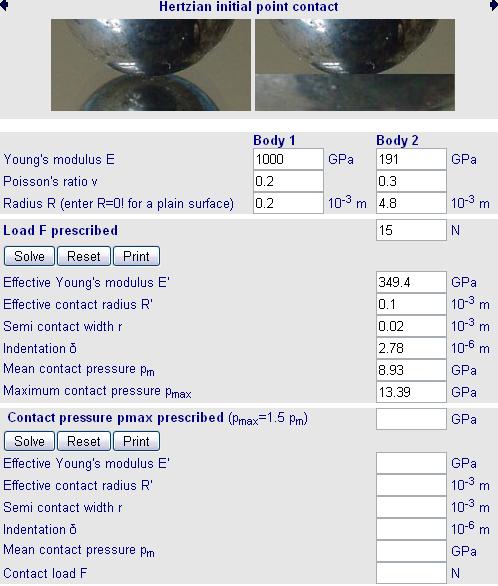 NÁVRH METODICKÉHO PŘÍSTUPU K ŘEŠENÍ Obr. 4-12 Ukázka web aplikace pro stanovení kontaktního tlaku. 4.3.5 Prokluzový systém Jak jiţ bylo zmíněno v bodu 4.