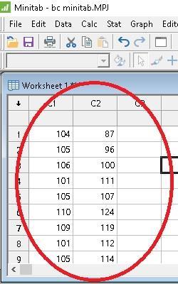 3.6. Práce v programu Minitab 17 Většina práce spojená s hodnocením způsobilostí procesu byla vytvářena v programu Minitab 17.