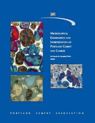 Reference další doporučená literatura Microscopical Examination and Interpretation of Portland Cement