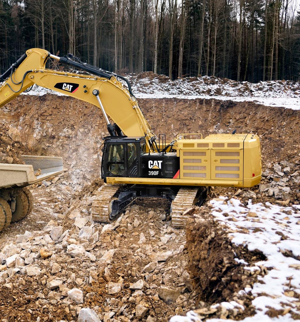 Díky svému univerzálnímu hydraulickému systému, mnoha různým konfiguracím a velkému množství volitelných pracovních nástrojů a jejich ovládacím prvkům je
