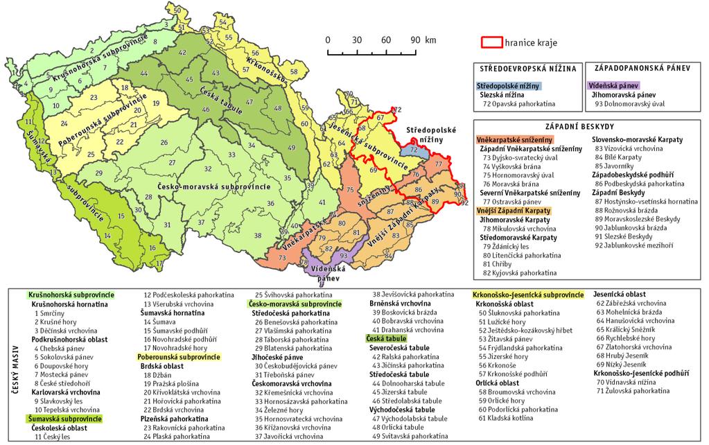 Geomorfologické