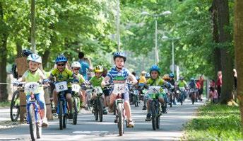 Au mois de mai, elle a soutenu la 1 e édition de la course cycliste pour enfants dans la ville de Kladno. Au total 165 enfants entre 0 et 15 ans se sont lancés sur la piste cyclable.