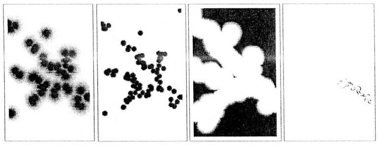 Obrázek 49 Pravděpodobnostní obrazy: hypotéza [lokalita] založená na vzdálenosti od známého místa, hypotéza [lokalita] založená na četnosti