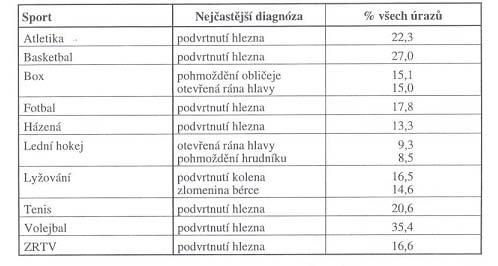 , 2001) LEGENDA: L podélná klenba T příčná