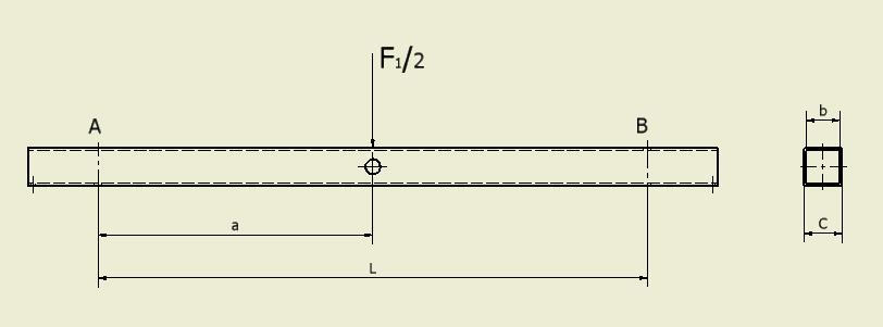 VÝPOČET POVRCHOVÝCH NAPĚTÍ NA NOSNÍKU F k d = 2 = F k + F = 1471,5 2 + 721N 3664N 2 s d b = Kde: F b [N] váhová síla bubnu F s [N] statická přítlačná síla k d [-] dynamický součinitel F 2 [N] zátěžná