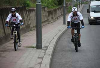 . Souběh více opatření pro cyklistický provoz zajištění