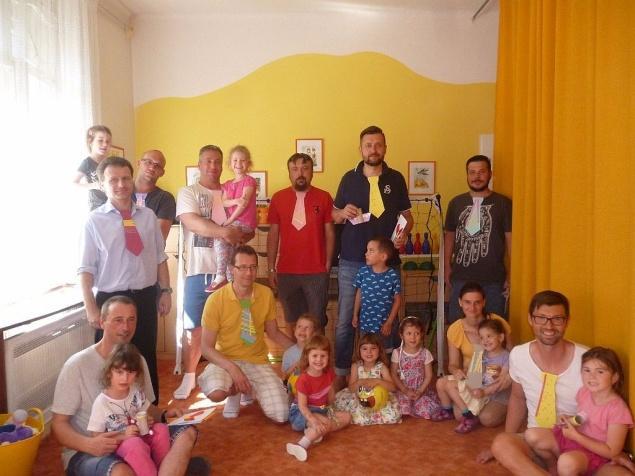 Děti si zasoutěžily a plnily různé úkoly.