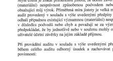 Republic (KA ČR) concerning the audits, which are the
