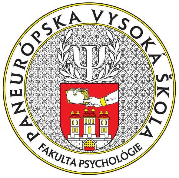 Paneurópska vysoká škola Fakulta psychológie Zásady prijímacieho