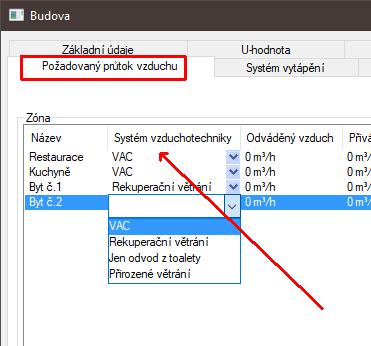 DDS-CAD 5 Více systémů větrání ve stavební zóně Pokud si celý stavební model rozdělíte na jednotlivé stavební zóny např. restaurace, kuchyně, byt č. 1, byt č. 2 apod.