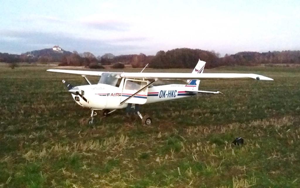 Incident Cessna 150 M - pokračování Cessna 152 M