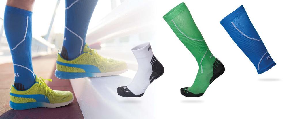PONOŽKY / FM Doplněním rozsáhlé řady ponožek jsou kompresní ponožky, podkolenky a návleky na lýtka.