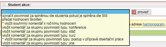 Metodický pokyn pro vyplnění hodnocení ISP za ak. rok 2017/18 a aktualizace ISP pro 2018/2019 Obr.