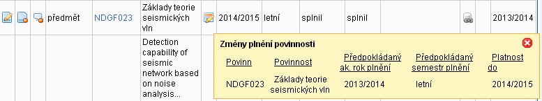 Obr. 13: Změna plánovaného roku plnění 4. Další podrobnosti Publikace vkládejte až ve chvíli, kdy publikace vyšla nebo je alespoň přijata do tisku a jsou známy všechny údaje.