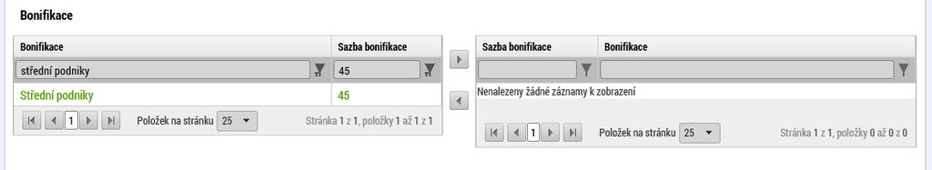 O vybranou sazbu bonifikace pak bude ponížen základní vlastní podíl žadatele na financování projektu.