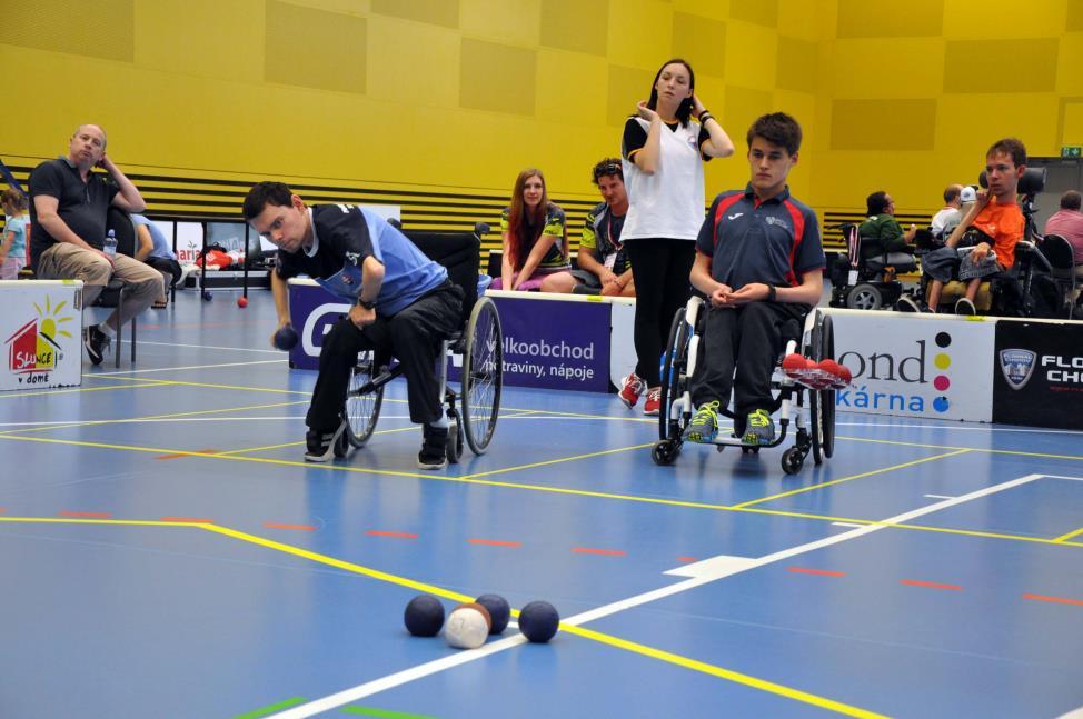 Mezinárodní otevřený turnaj v boccie Praha. -.. Pool E St.N. Name Club Pts Score k k k Pos. Ševčík J. JE,, Kreidl P. SP, -,, Klimčo M. - Jméno Klub K K K K Pořadí B Strehársky M. 9 9, Bartol M.