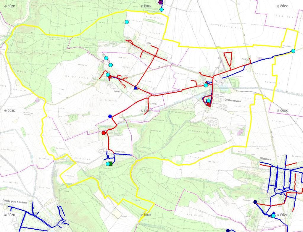 B.2 ZÁKLADNÍ INFORMACE O OBCI (části obce - ZSJ) Drahanovice se rozkládají zčásti v rovině a zčásti na úbočí Drahanské vysočiny západně od okresního města ve vzdálenosti cca 12 km.