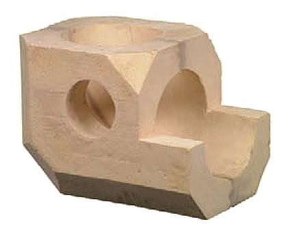 All blocks of this system are made from fireclay of R-SKA quality.