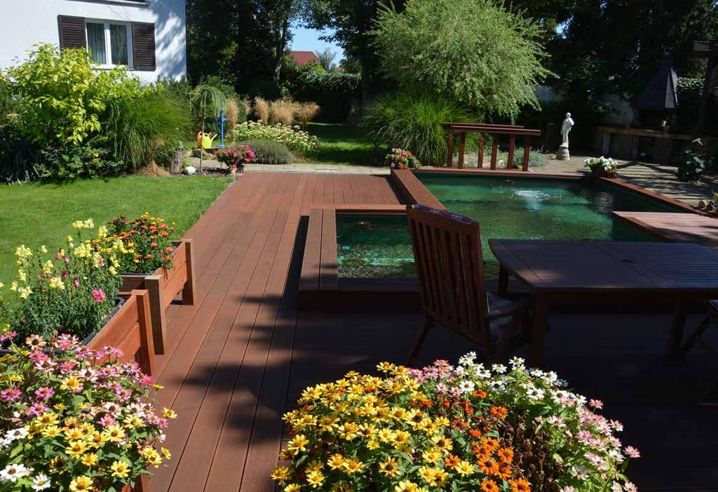 Terasa REAL DECK, Merbau 25 x 145 mm, povrchová