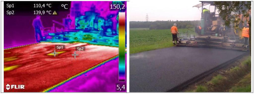 Článek popisuje výzkum zaměřený na využití infračervené termografie při výstavbě asfaltových vozovek.