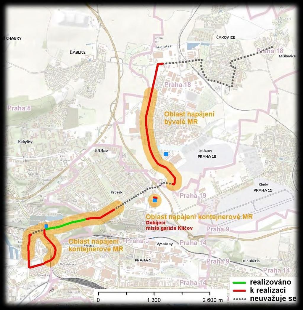 Rozvoj linka 140 - infrastruktura Tupolevova MR Letňany Terminál