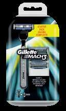 Gillette Mach 3 holiaci