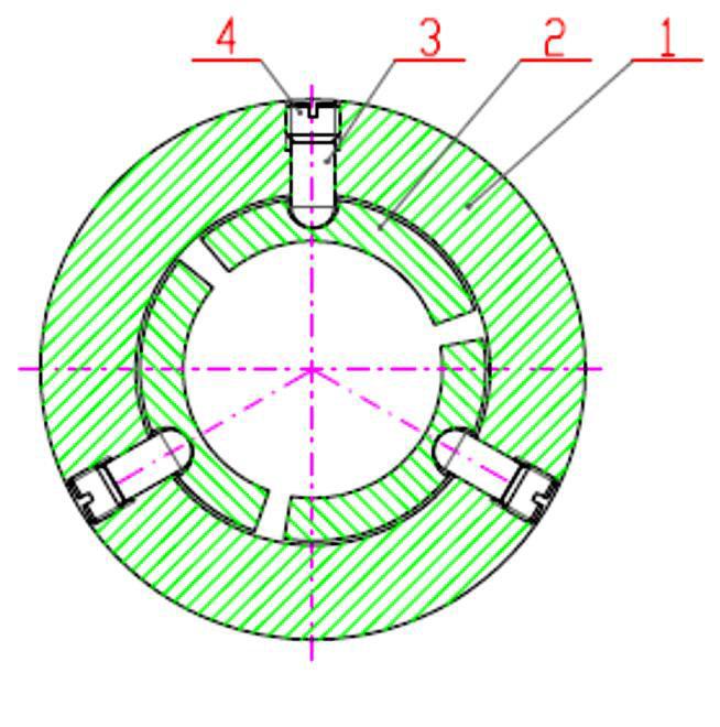 6.2.5 Ložiska s nakláp cími segmenty Tato ložiska jsou svojí konstrukcí velmi podobná ložiskům hydrodynamickým.