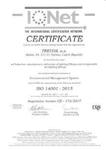Certifikát ESČ Certifikát ISO Certifikát ENEC VÝVOJ SVÍTIDEL Veškeré vývojové úkoly podléhají a jsou striktně řízeny procesem kvality ISO 9001.