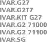 SG PN 5, T = -20 +60 C určené pre jednoduchú inštaláciu a bezpečnú prevádzku domácich plynových rozvodov materiál mosadz OT 58 IVAR.G27 - rozdeľovač bez FIREBAGU IVAR.
