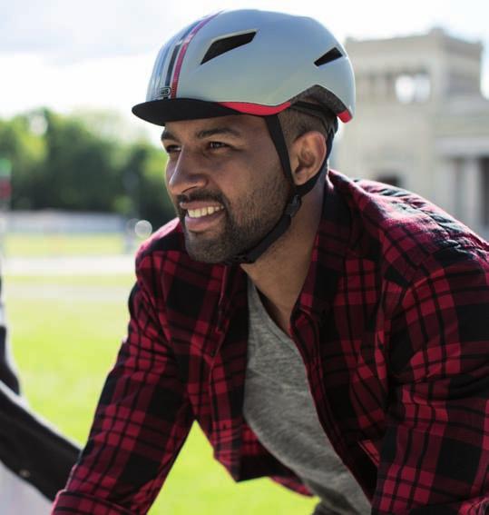 Yadd-I #credition Každý od helmy na kolo očekává, že nabídne bezpečí. Ale cyklisté si přilbu Yadd-I mohou dokonce přizpůsobit k vlastnímu stylu a například jízdnímu kolu.