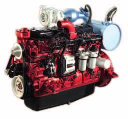 Motor a pohon Stejný výkon, nižší spotřeba paliva Motor Motory v mlátičkách Sampo-Rosenlew splňují ty nejpřísnější emisní standardy.