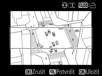 Efekt miniatury Tlačítko G N menu retušování Tato položka vytváří kopii snímku, která vypadá jako snímek miniatury.