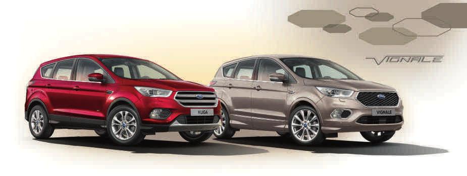 FORD KUGA Stupně výbavy Vyberte si tu správnou verzi Prémiový model Titanium Velmi kvalitní materiály a doplňkové technologie propůjčují vozu mimořádnou důmyslnost a pohodlí.