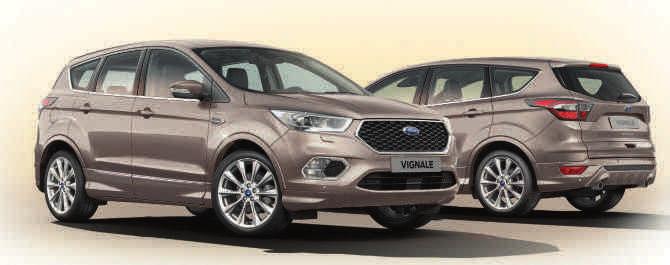 FORD KUGA Stupně výbavy Motory 2.0 TDCi AWD 180 k (132 kw) manuální převodovka 2.
