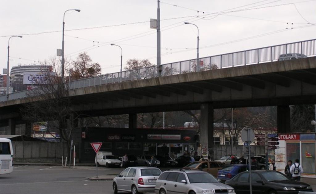 Zlín most volné plochy v obou směrech Velikost plochy: 3 x 1,25 m