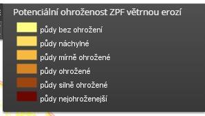 ZPF větrnou erozí