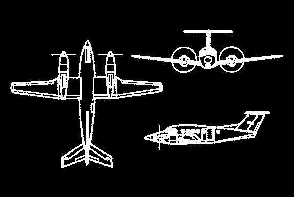 Konstrukce: Letoun je vyroben z hliníkových slitin. Křídlo je kombinací obdélníkového křídla ve střední části a vnějšího lichoběžníkového křídla. Kabina tohoto letounu je přetlakovaná. Obr.
