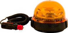 MAJÁK LED Rotační blikací typ, průměr 146.2 mm. 9W, 12/24V.