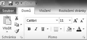 V aplikaci Excel 2007 2010 je však nyní k dispozici více příkazů, například Převést, Připravit a Publikovat.