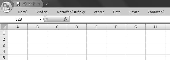 Pracovní prostředí pás karet, skupiny příkazů 39 15 Jak minimalizovat pás karet Pro získání více místa na obrazovce můžete pás karet dočasně minimalizovat.