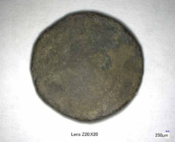 Obr. 6: Hrad Starý Světlov (okr. Zlín). Středověké mincovní falzum č.
