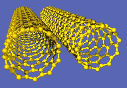 Uhlíkové nanomateriál válcovité fullereny -