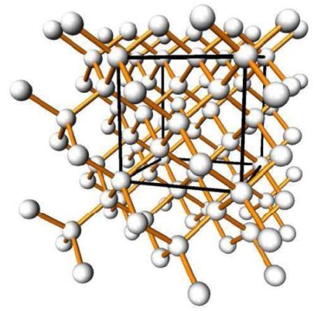 Diamant Krystalizace v kubické