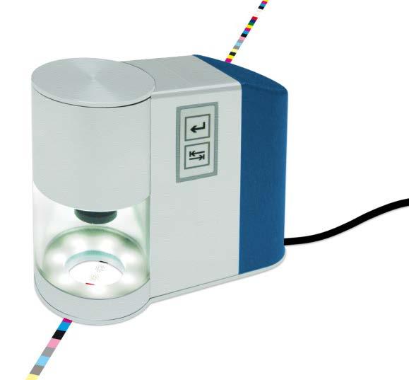 jednotky diaľkovej obsluhy ErgoTronic ColorControl meranie denzity a spektrálnych hodnôt