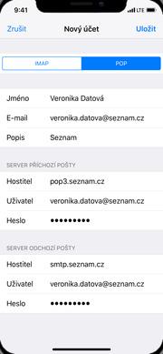 21 z 36 seznam.cz ikonu Mail. Jiný. 3. Vyplníte svůj e-mail, heslo a ťuknete na Dále.