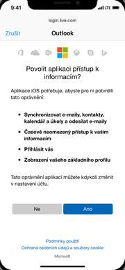 23 z 36 outlook.cz ikonu Mail. Outlook.com. 3. Vyplníte svůj e-mail a stisknete tlačítko Další.