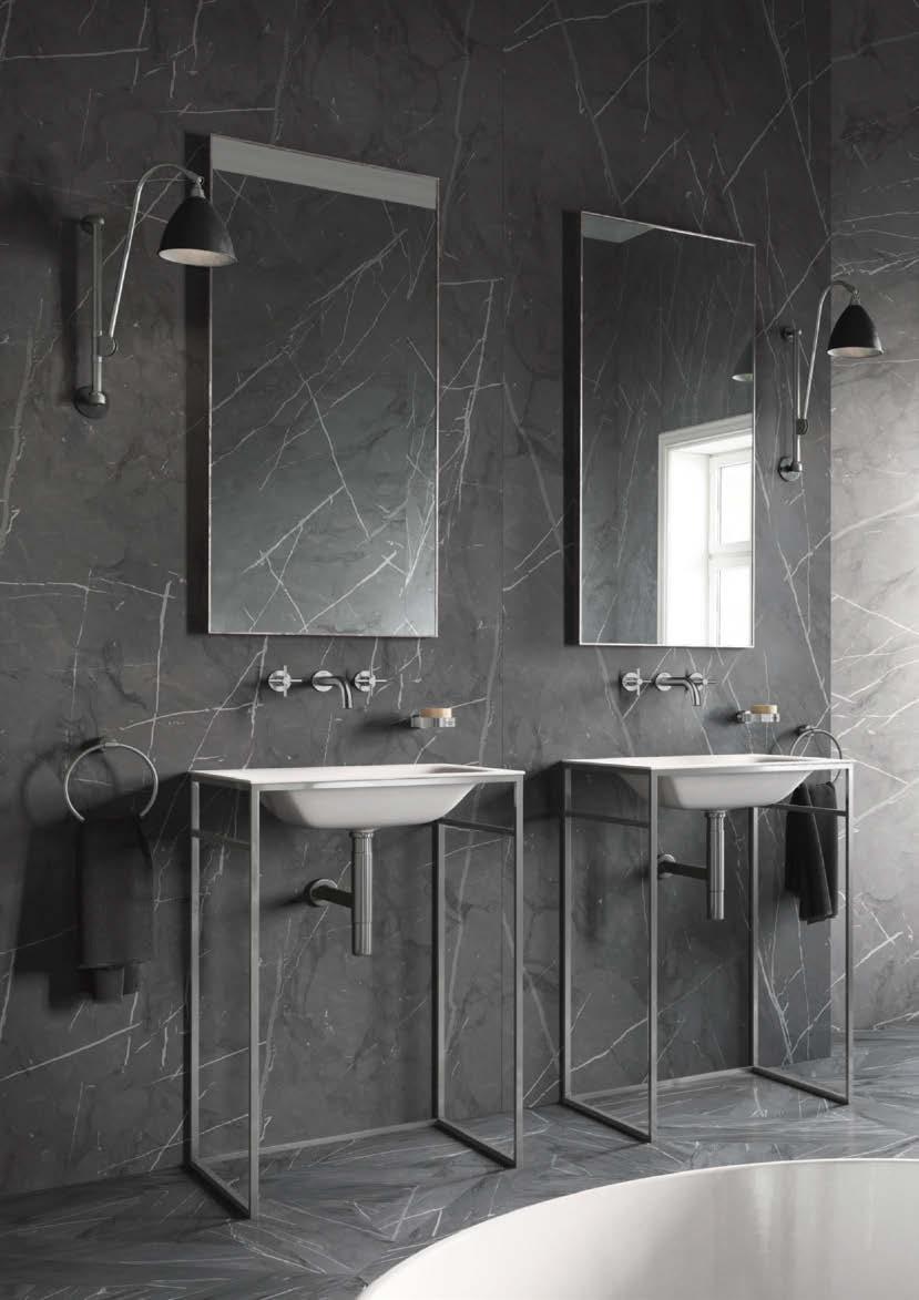 Rafinovaná silueta nové řady GROHE Atrio vnese do koupelny nádech nadčasové kvality, který stvrdí příslib nadčasového luxusu.