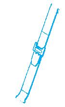 / 7 09 B-7 seatbelts /7 scale detail set for Revell kit